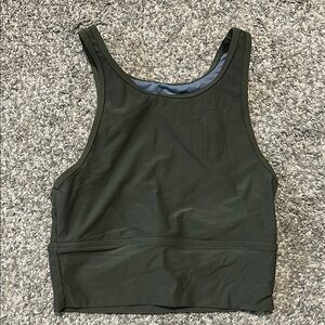 Jolyn Dark Green Swim Bra